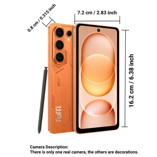 Fuffi S26 Pro Smartphone with Stylus Pen, 6.6-Inch HD Screen, 3GB RAM 32GB ROM, 4G Network, Dual Sim, Octa-Core Processor, 3300Mah Battery, Android Phone